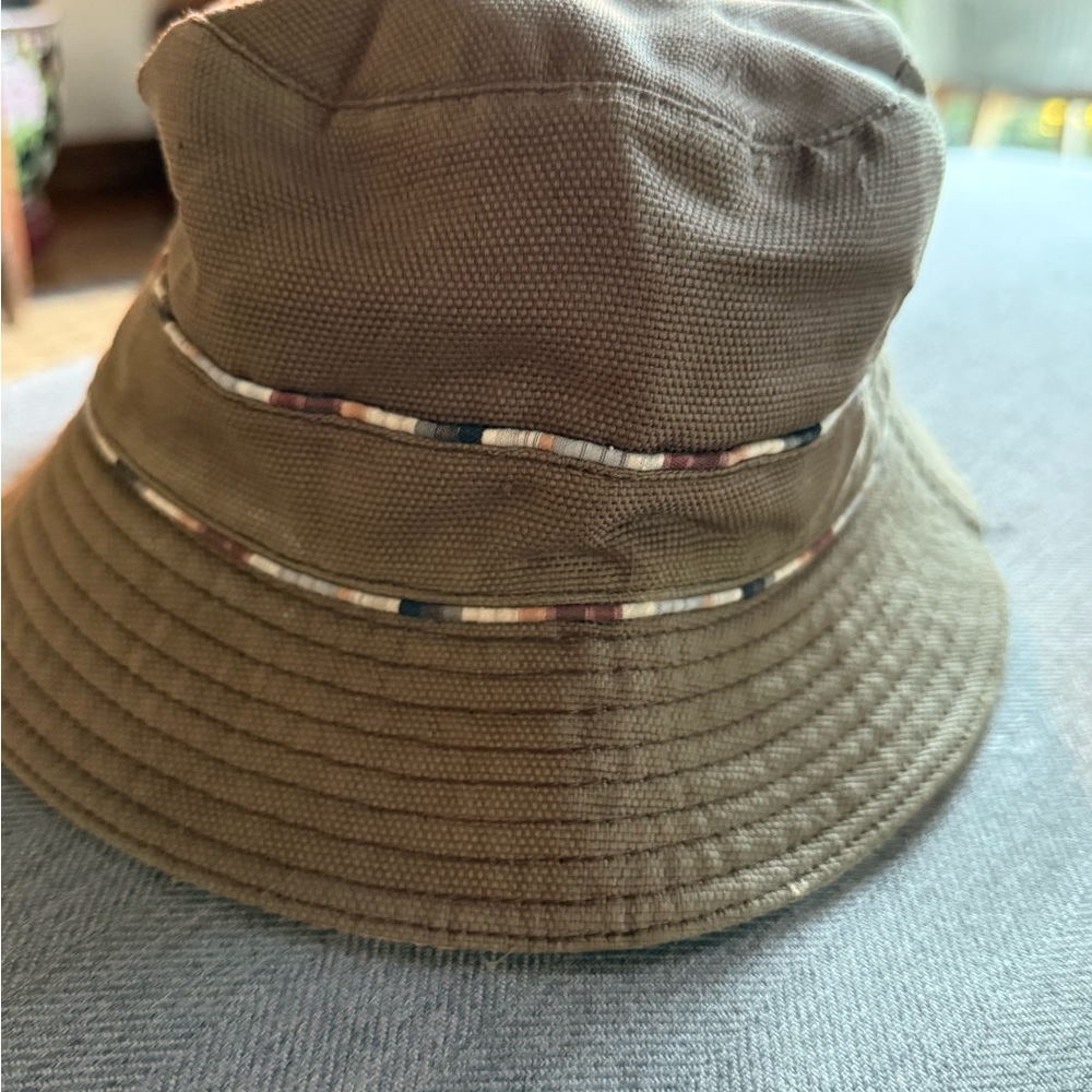 Hermes Stylish Brown Bucket Hat